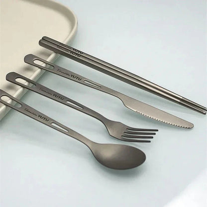 Titanium Outdoor Dining Set
